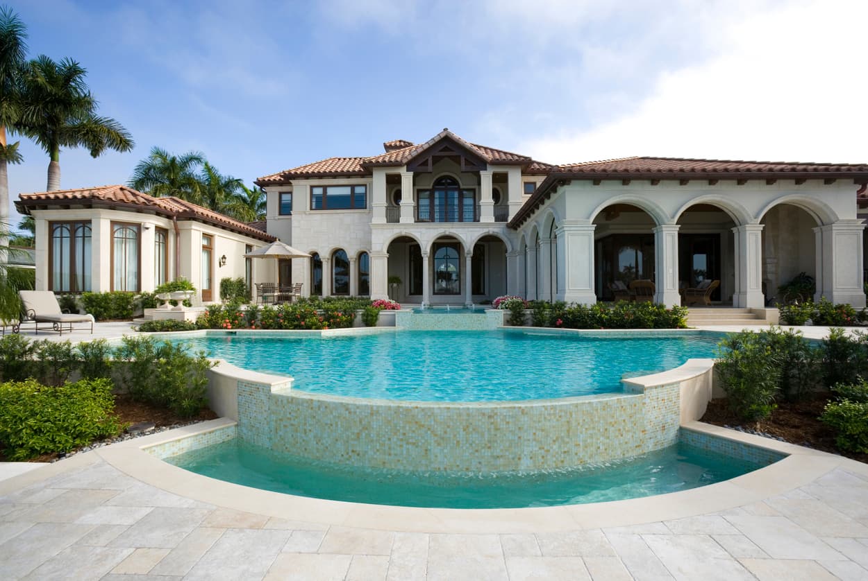 Luxury Florida home with pool and impact windows