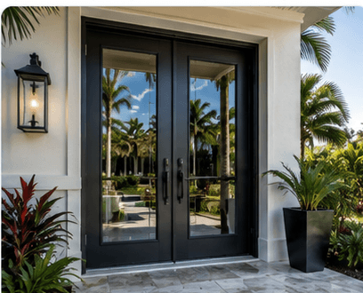 Ballistic impact window and door project