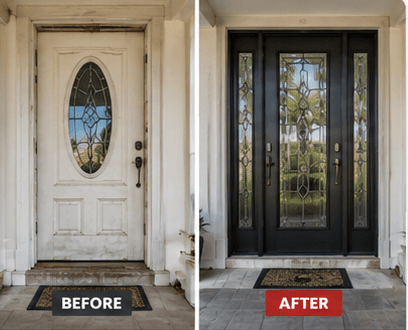 Ballistic impact window and door project